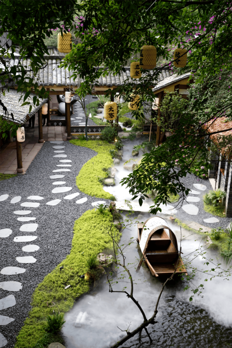 成都麓客设计：川渝集火锅探索西蜀园的宜居美学与川渝火锅文化(图8)
